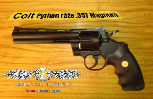 Python ráže .357 Magnum